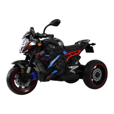 Детский электротрицикл RiverToys K808AM чёрный 01